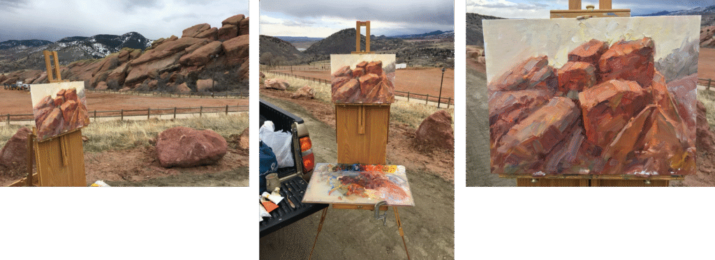 Tailgating Near Morrison, CO at Red Rocks Park & Amphitheater.