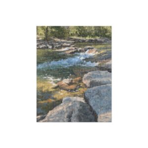 Jigsaw puzzle - Golden, Colorado: Mountain Stream, 252 Pieces