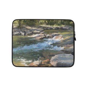 Laptop Sleeve - Golden, Colorado: Mountain Stream, 13 in.
